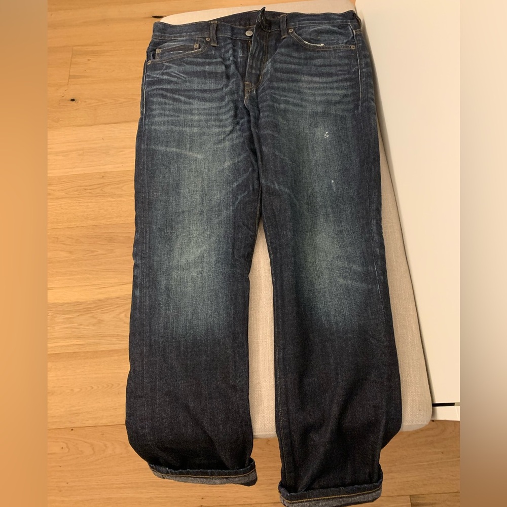 J crew mens 770 lined flannel Jean.